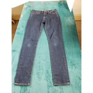 Lucky Brand Jeans Size 4 Womens Blue Stretch Mid Rise Pants Ladies Sofia Skinny